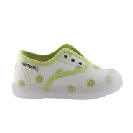 Victoria Shoes 1915 Inglesa Elastic Sneaker Citron
