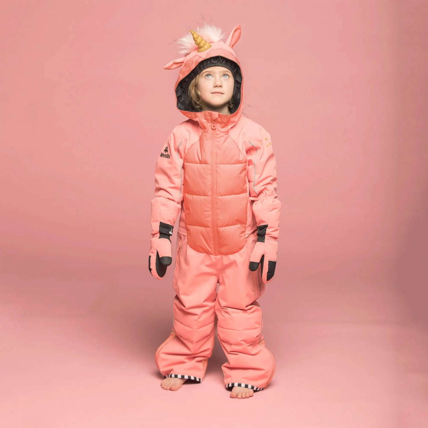 WEEDO GOLD UNIDO UNICORN SNOWSUIT - baby enRoute