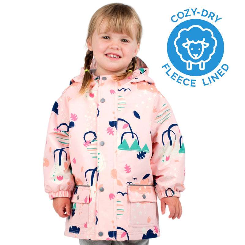 Jan & Jul Waterproof Cozy Dry Rain Jacket Dreamscape