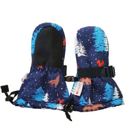 Jan & Jul Kids Waterproof Toasty Dry Mitten Woodland
