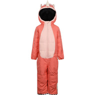 Weedo Unido Unicorn Snowsuit With Glovess