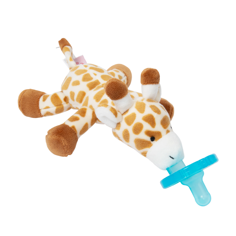 WubbaNub Infant Plush Toy Pacifier Giraffe