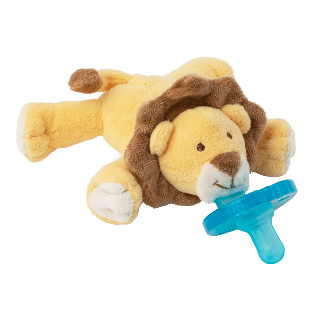 WubbaNub Infant Plush Toy Pacifier Lion
