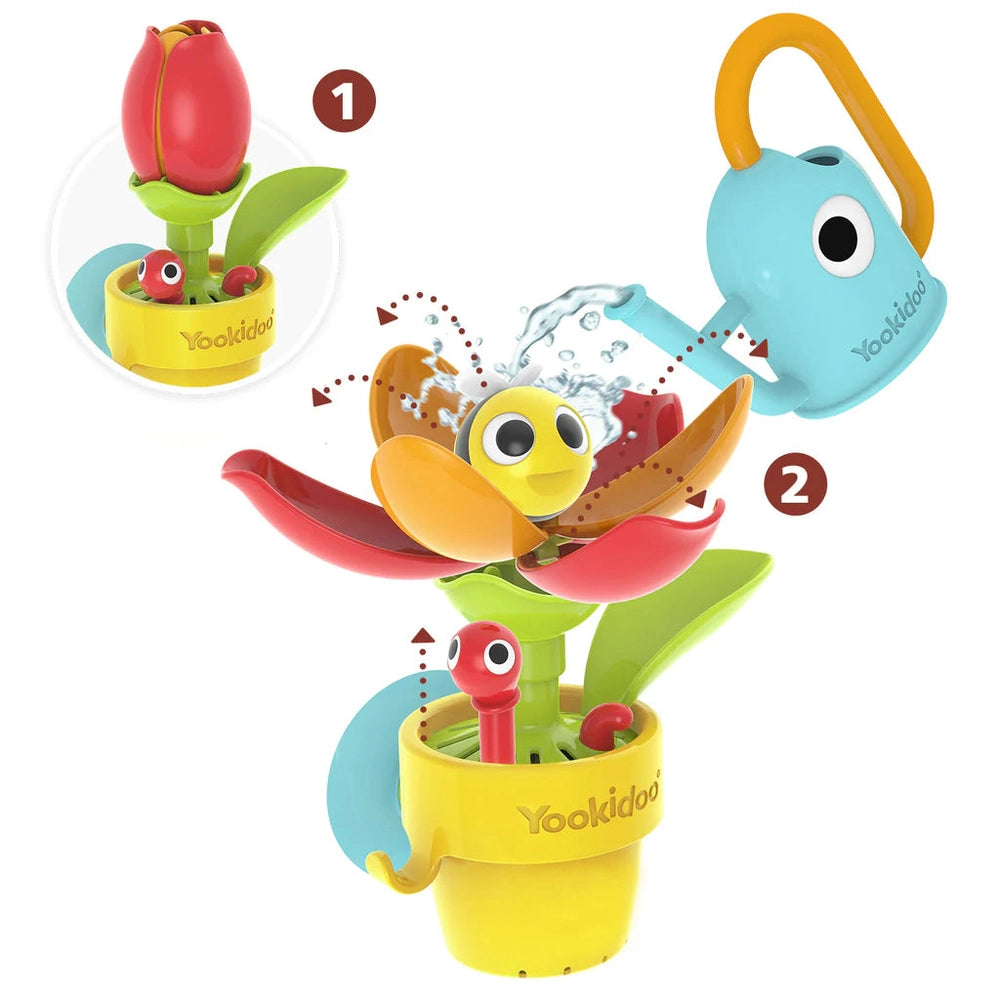 Yookidoo Peek-A-Bee Flower Tub