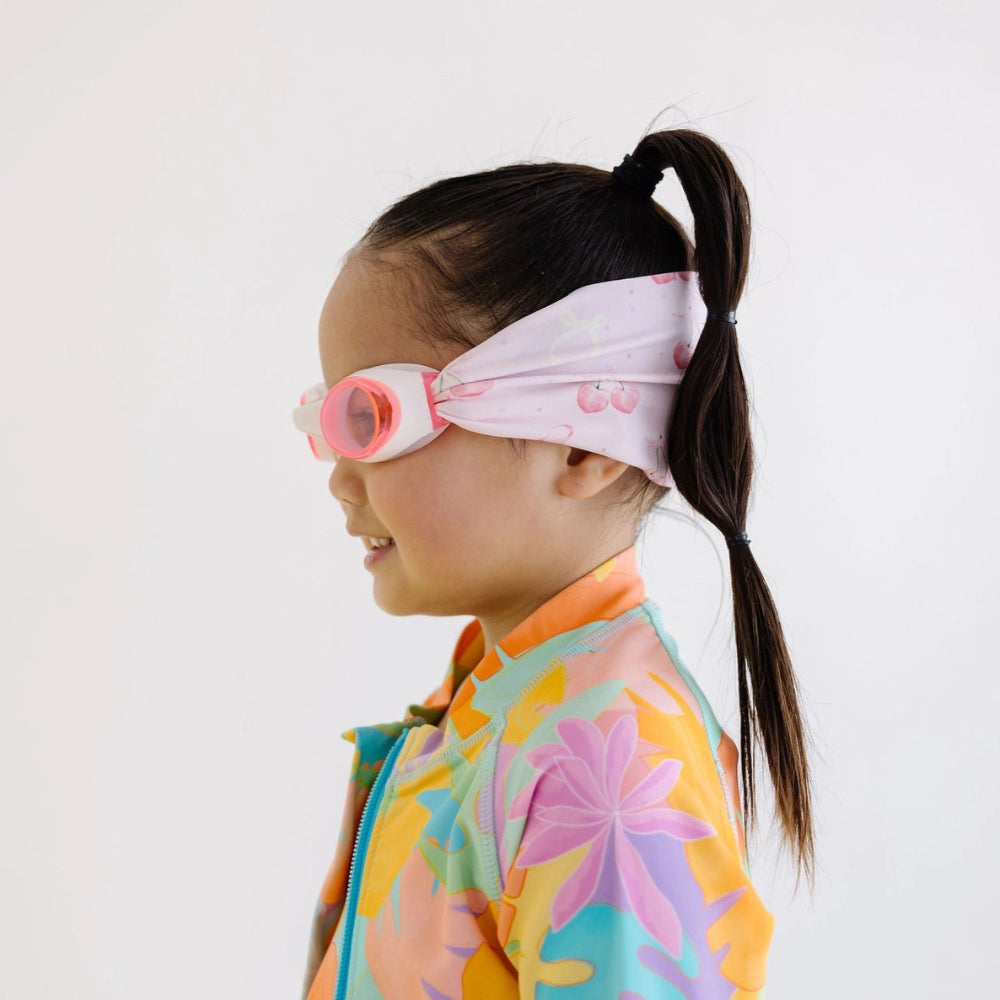 Splash swim goggles pink cherry charms