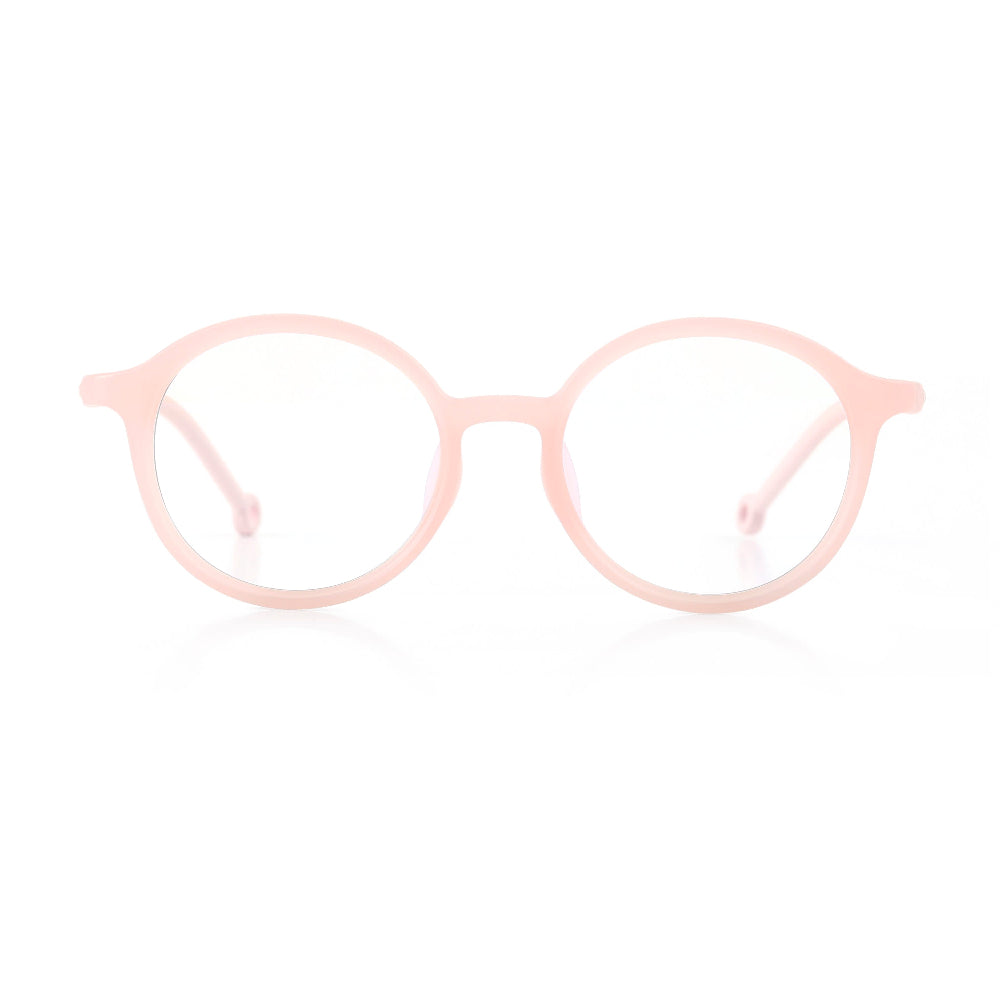 OLIVIO & CO OVAL SCREEN GLASSES JUNIOR+ SEASHELL PINK 
