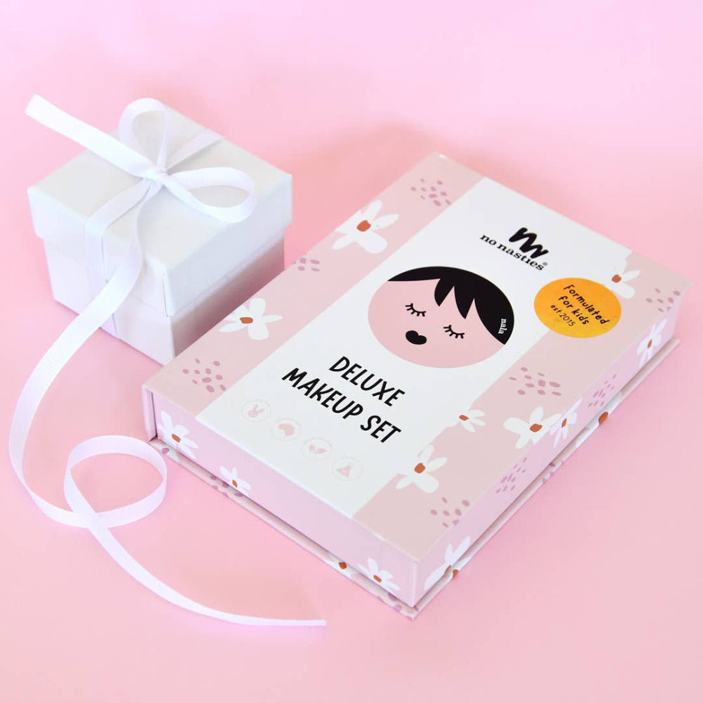 No Nasties Kids Nala Kids Natural Pressed Powder Pink Makeup Palette Kit