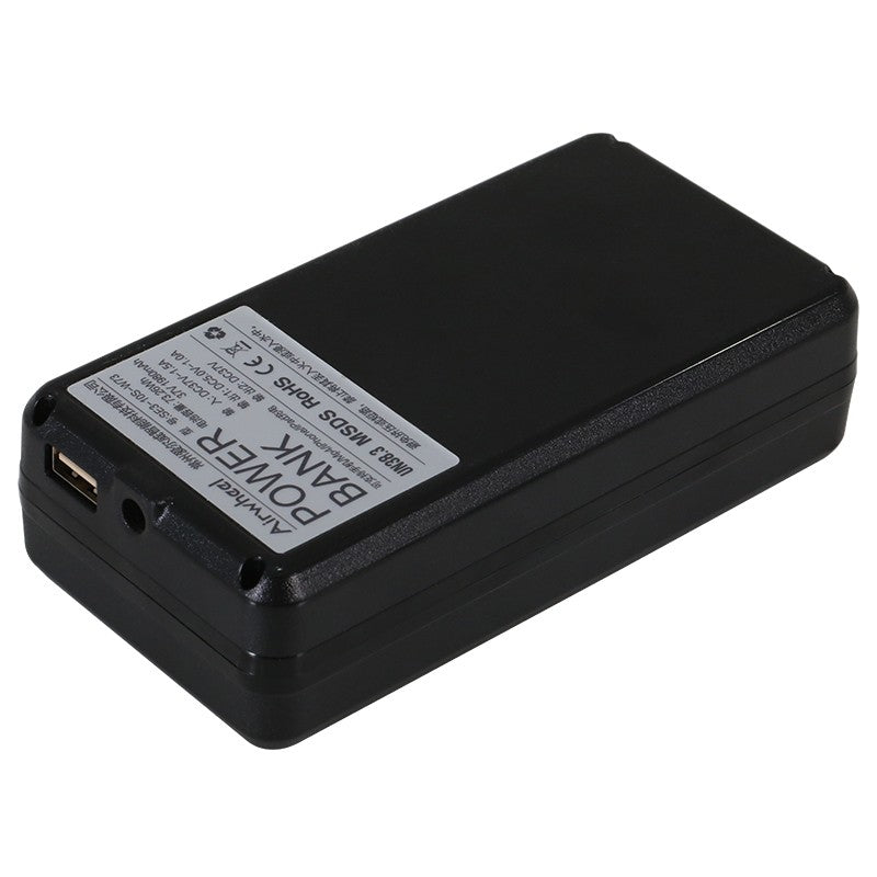 Airwheel lithium battery power bank, black, rectangular