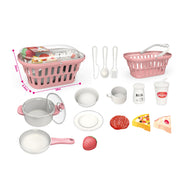 Handsome Kitchen Set Basket With Frying Pan 16pcs