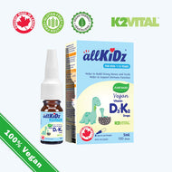 Allkidz Vegan Vitamin D3 & K2 Drops 5 ml