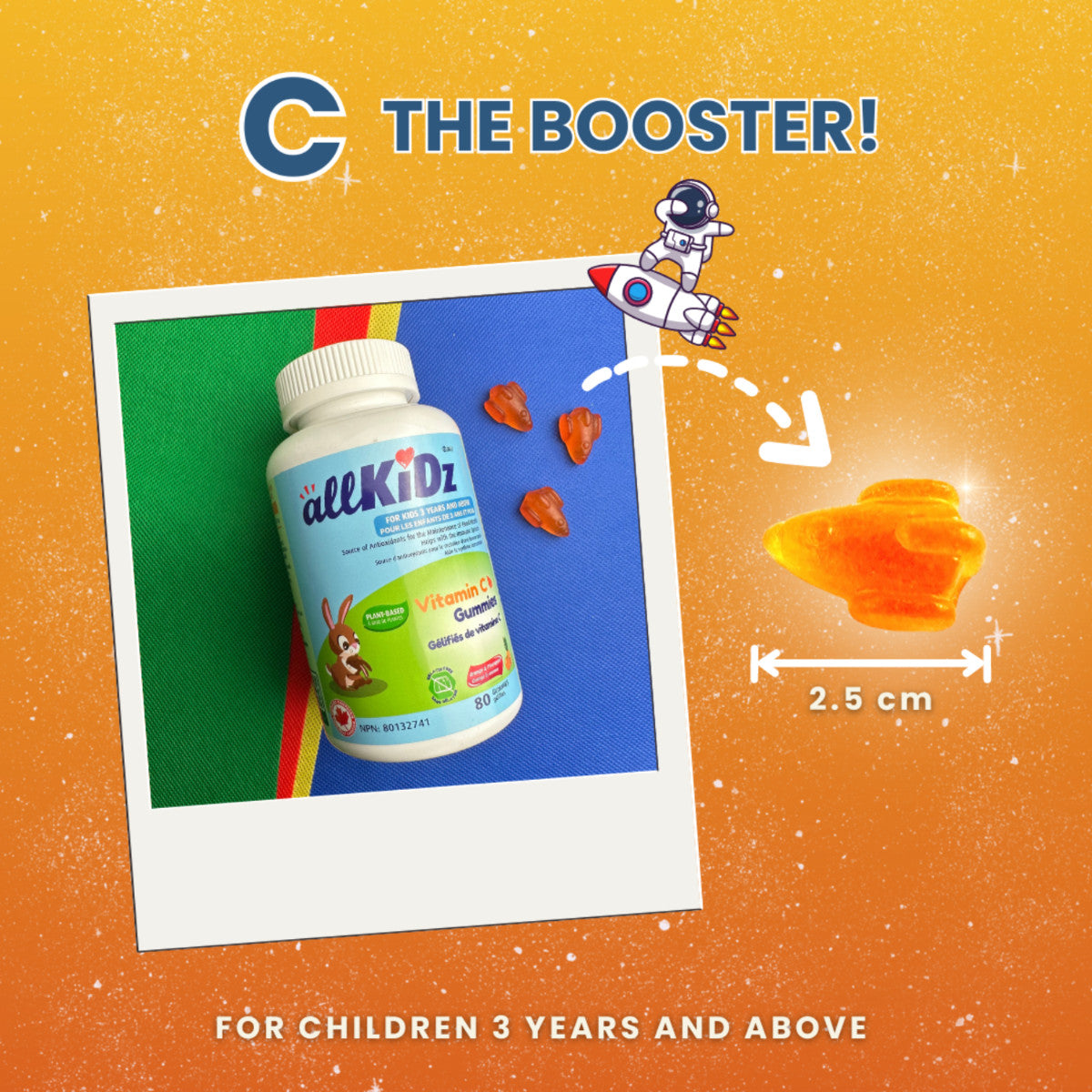 Allkidz Vitamin C Gummies 80S