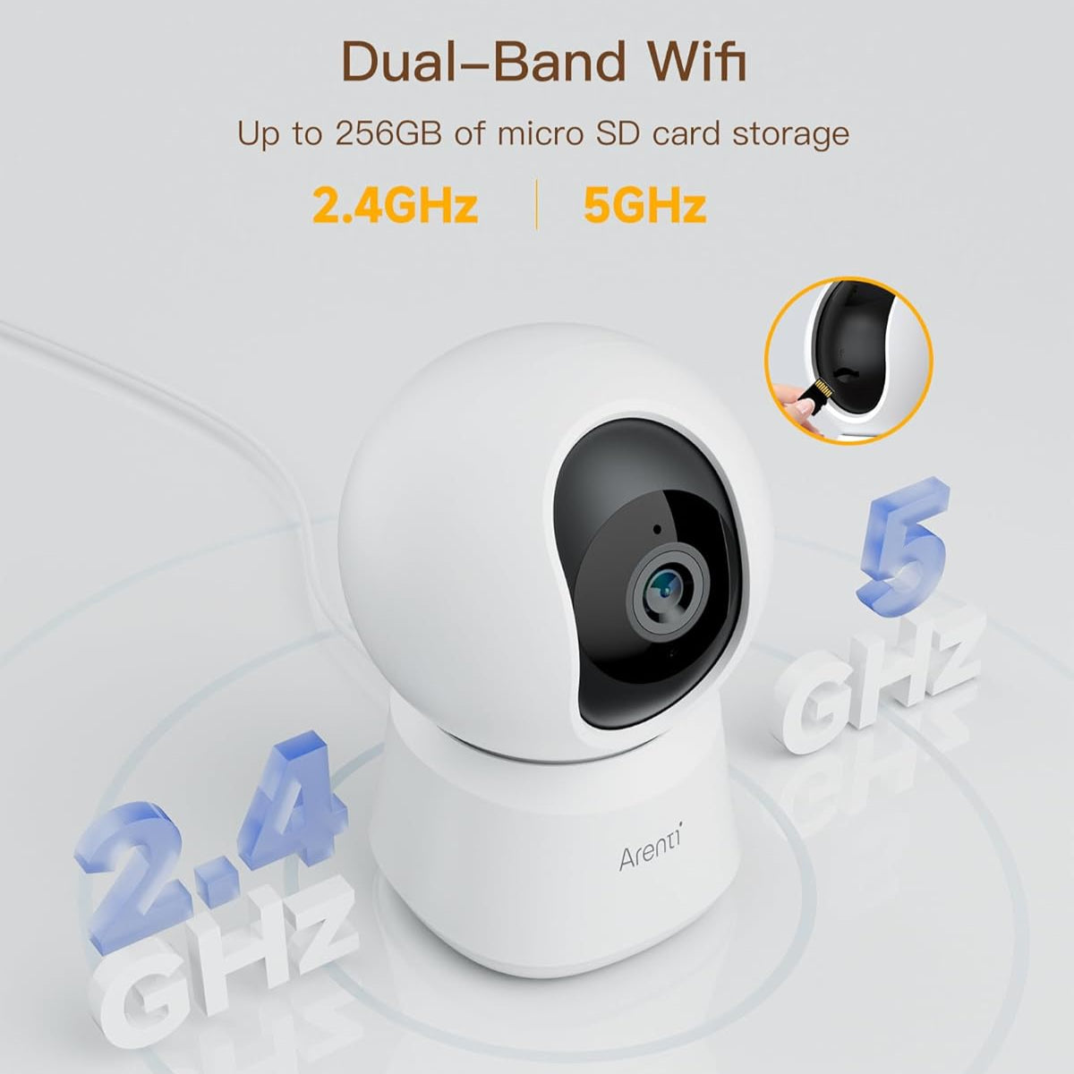 Arenti 3K/5Mp Indoor Security Camera