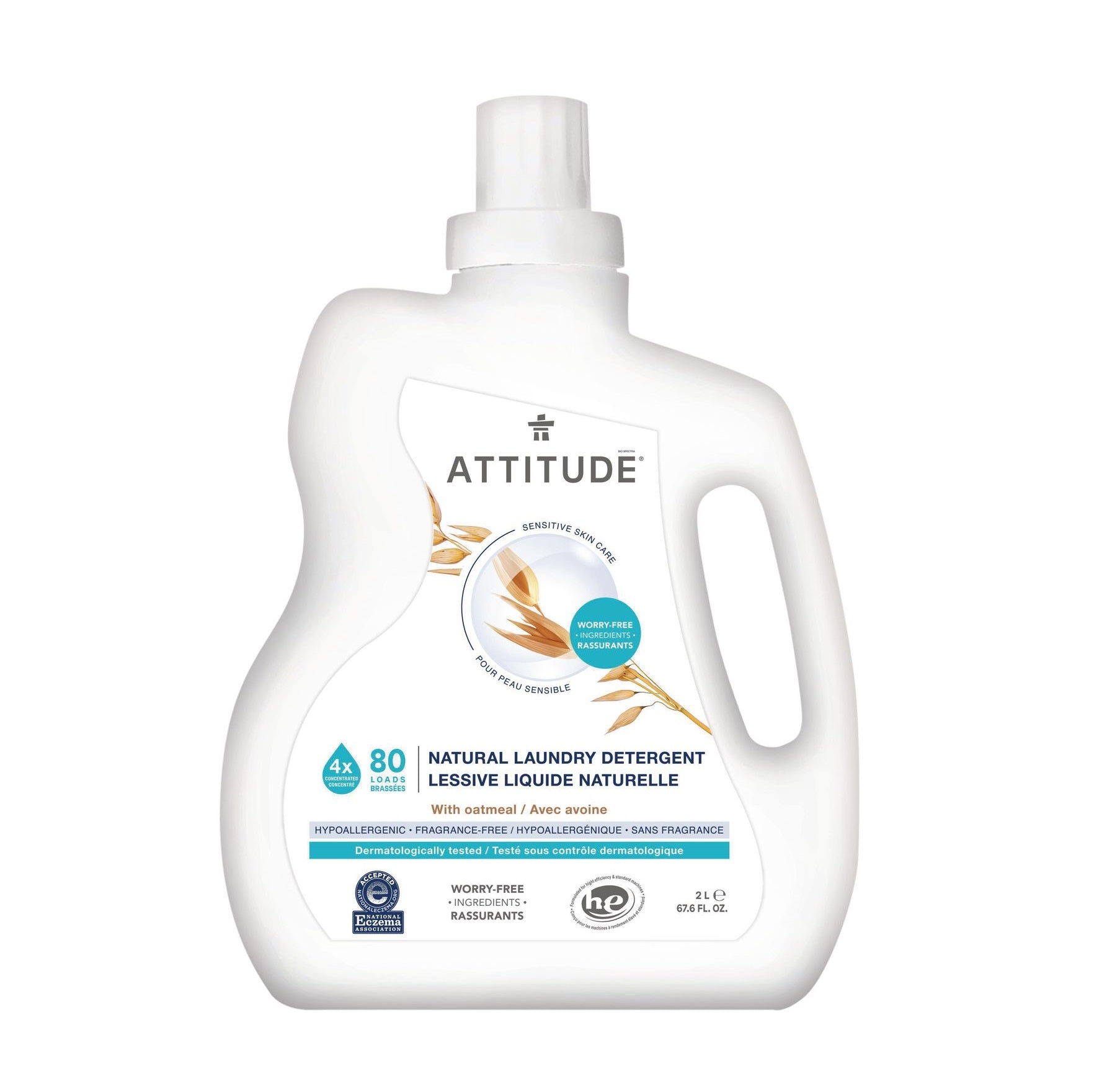 ATTITUDE LAUNDRY DETERGENT SENSITIVE SKIN 2L