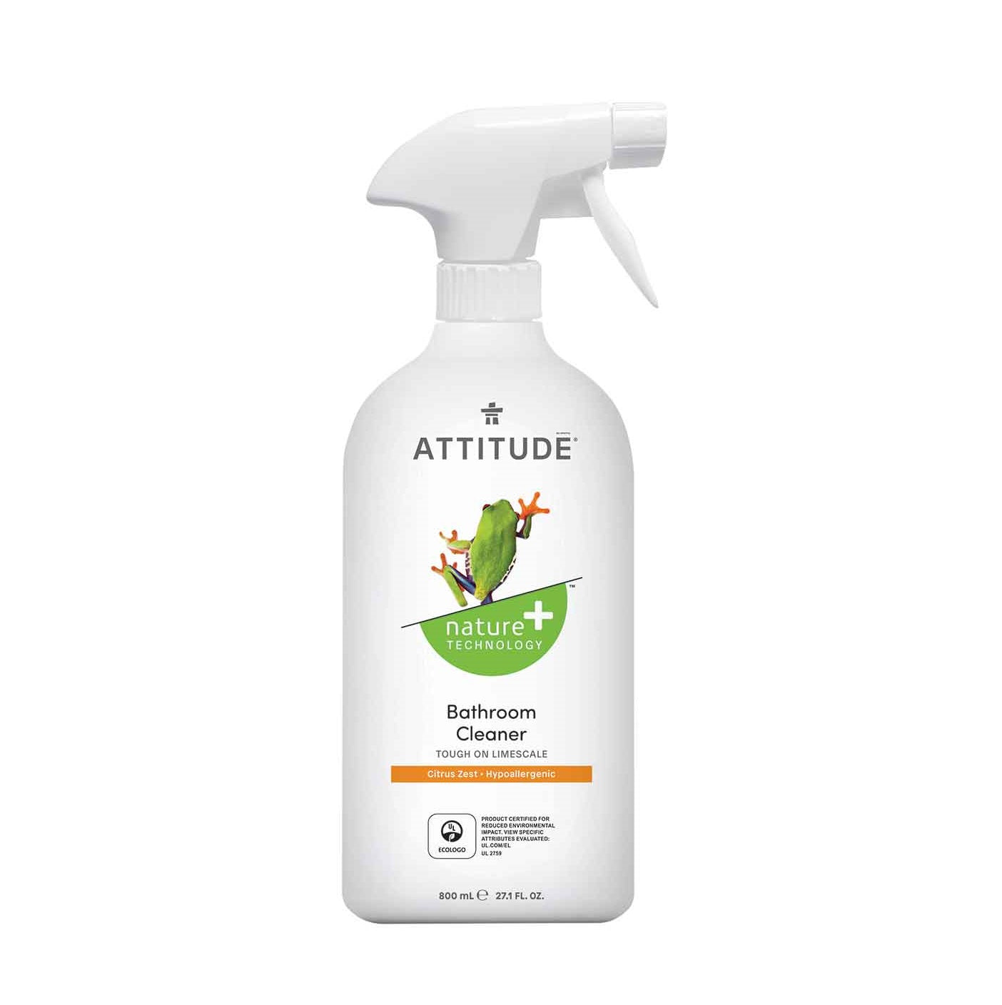 ATTITUDE BATHROOM CLEANER CITRUS ZEST 800 ML