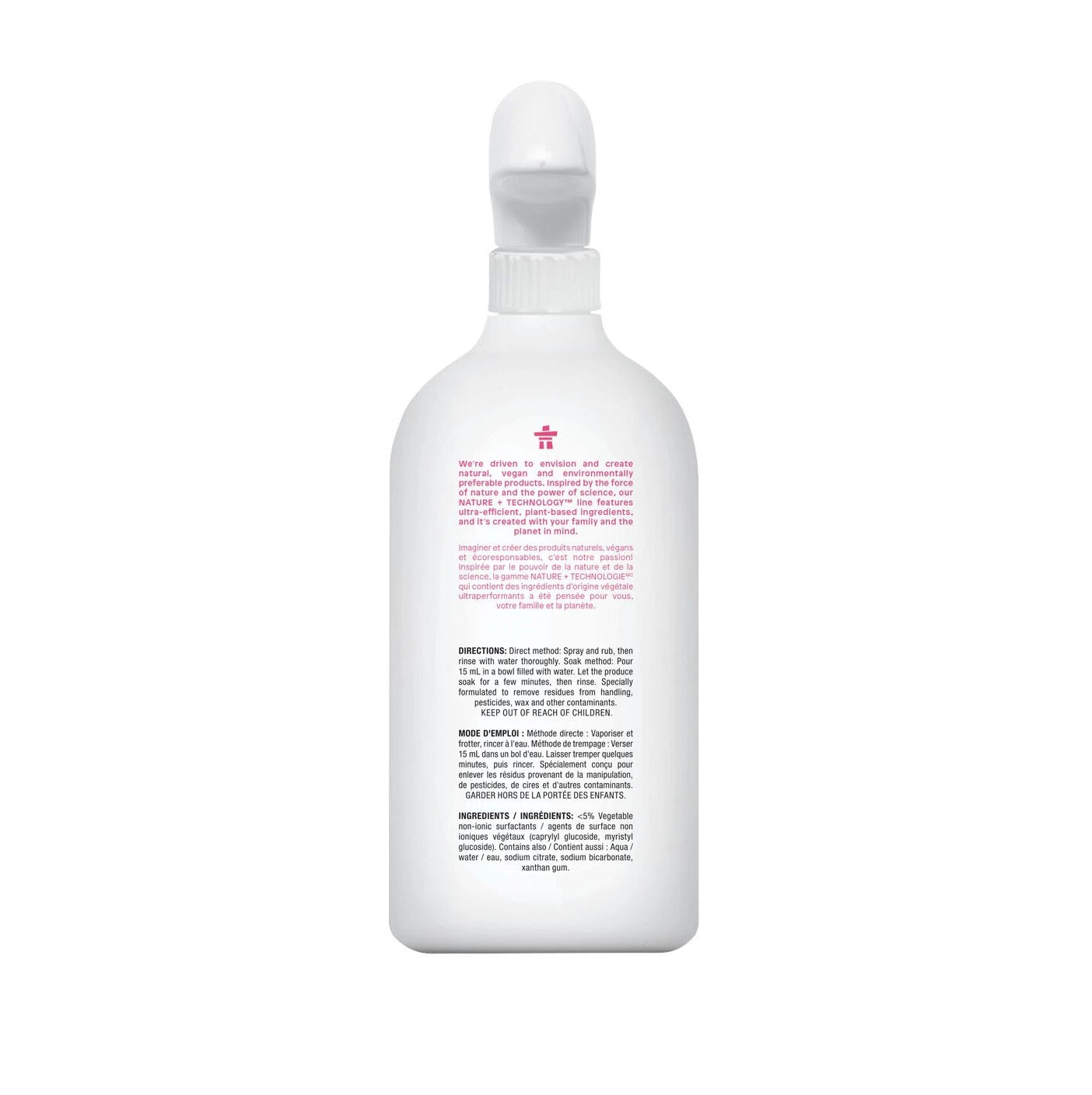 ATTITUDE FRUIT & VEGETABLE WASH 800ML