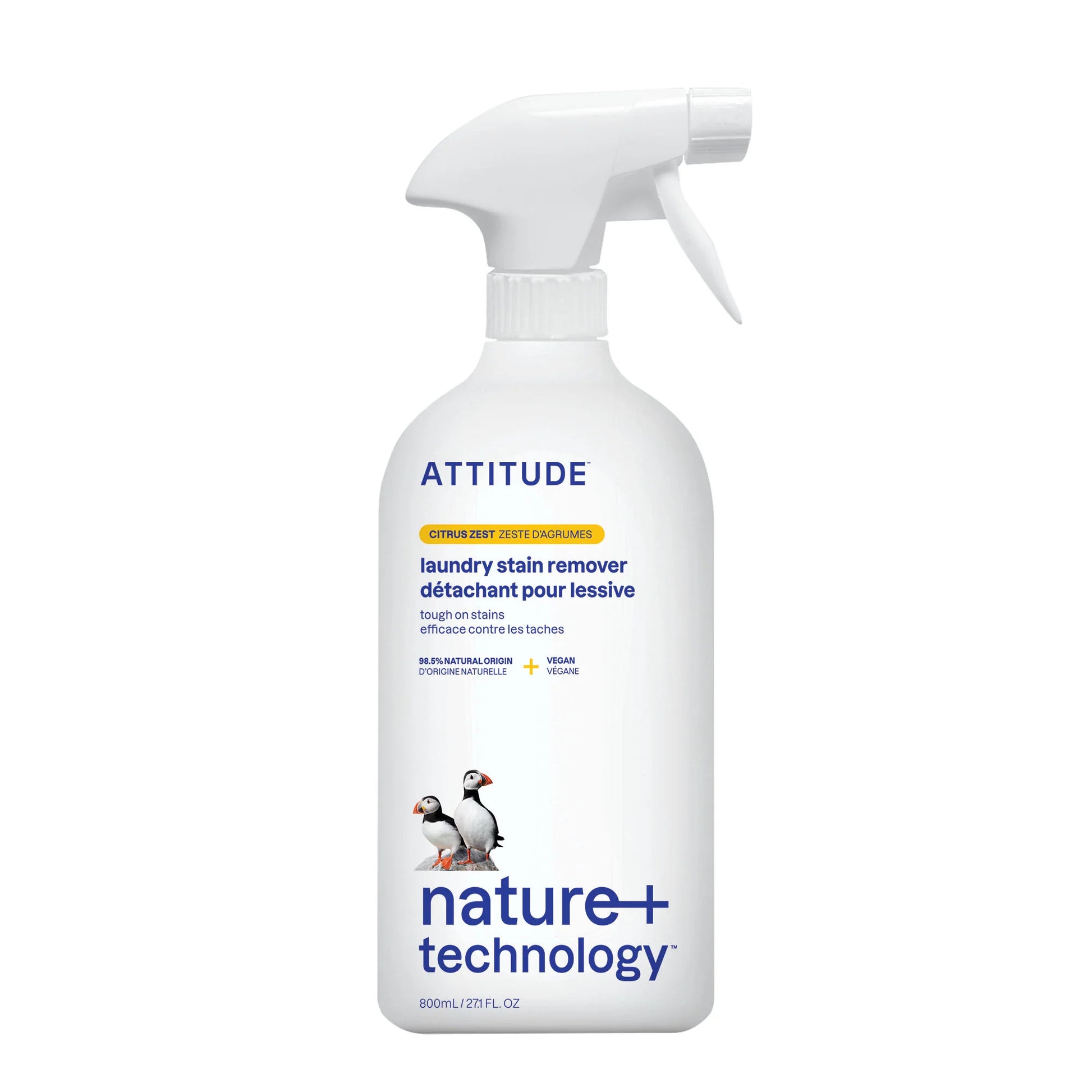 ATTITUDE LAUNDRY STAIN REMOVER CITRUS ZEST 800 ML
