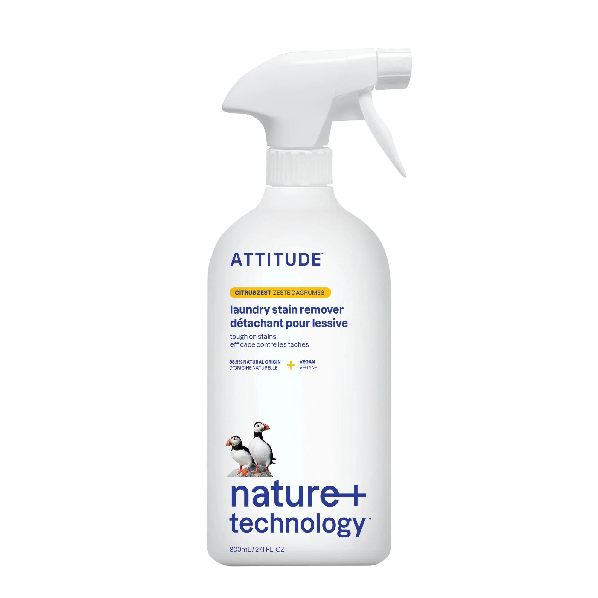ATTITUDE LAUNDRY STAIN REMOVER CITRUS ZEST 800 ML