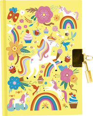 AVENUE MANDARINE SECRET JOURNAL UNICORNS