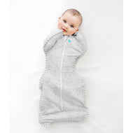 LOVE TO DREAM SWADDLE UP COTTON 0.2 TOG YOU ARE MY GREY
