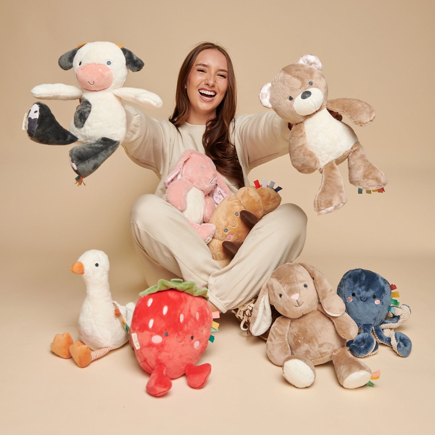 Itzy Ritzy Sweetie Snuggles Plush