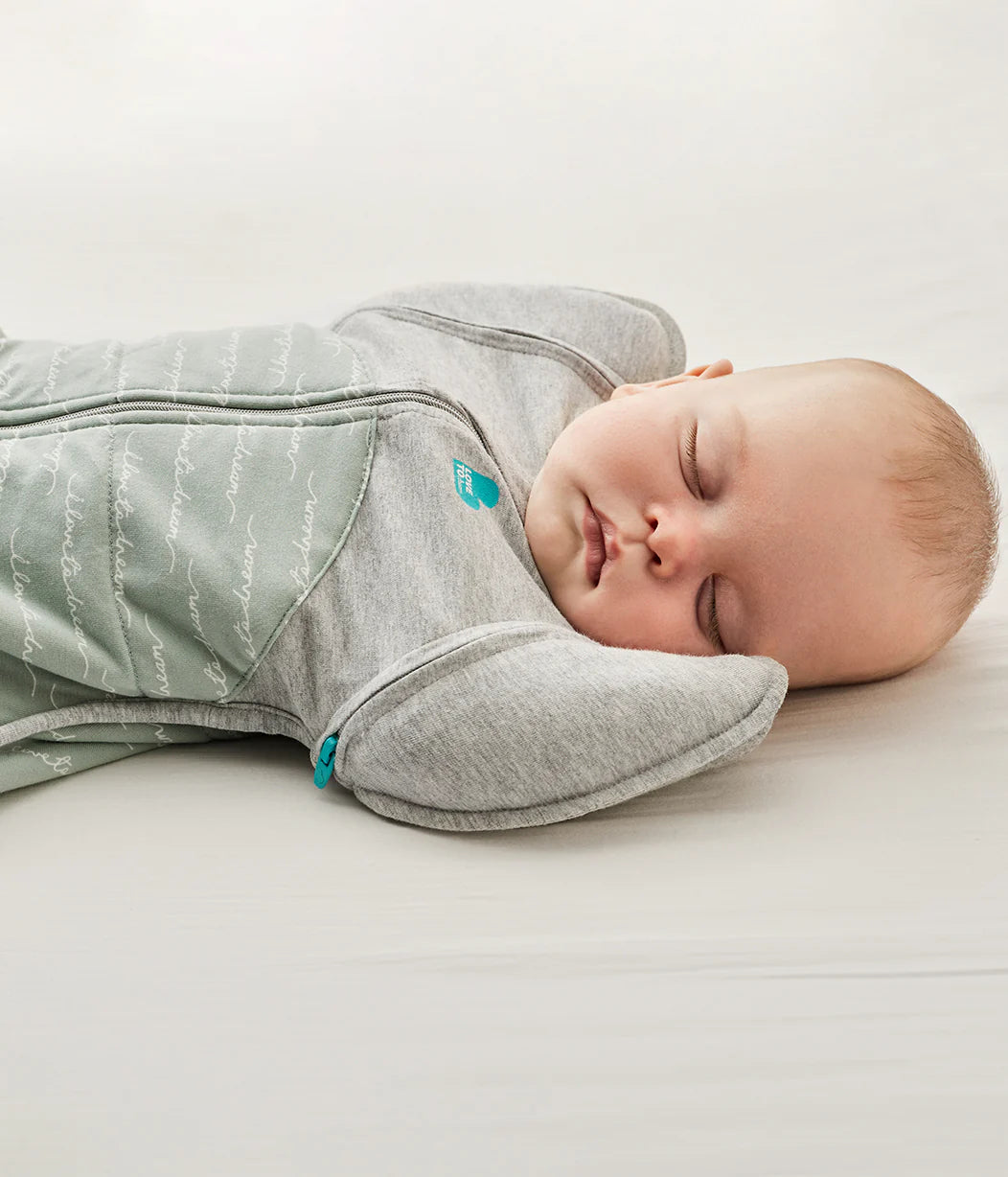 LOVE TO DREAM TRANSITION BAG QUILTED COTTON 2.5 TOG OLIVE DREAMER - baby enRoute