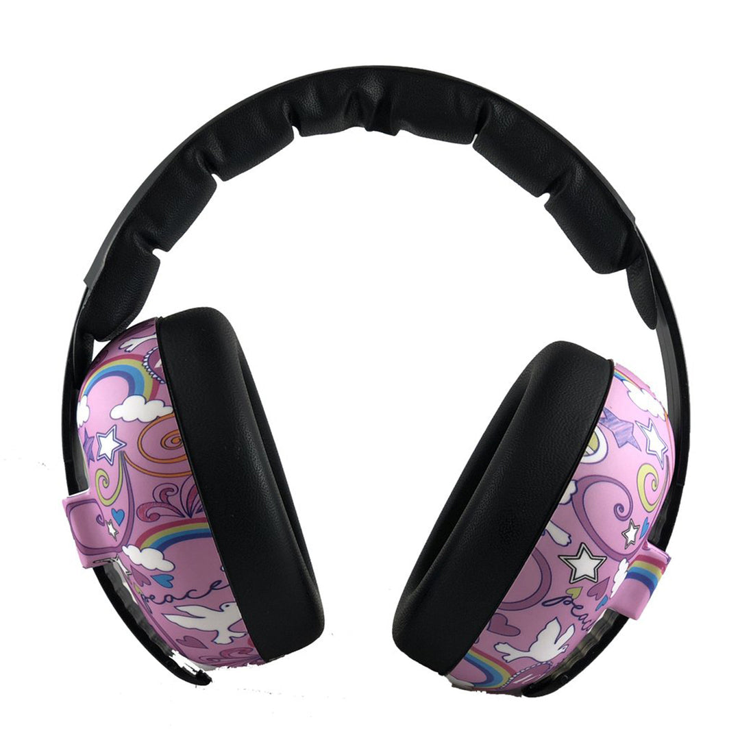 Banz Baby Hearing Protection Earmuffs Peace Doodle (2M+)