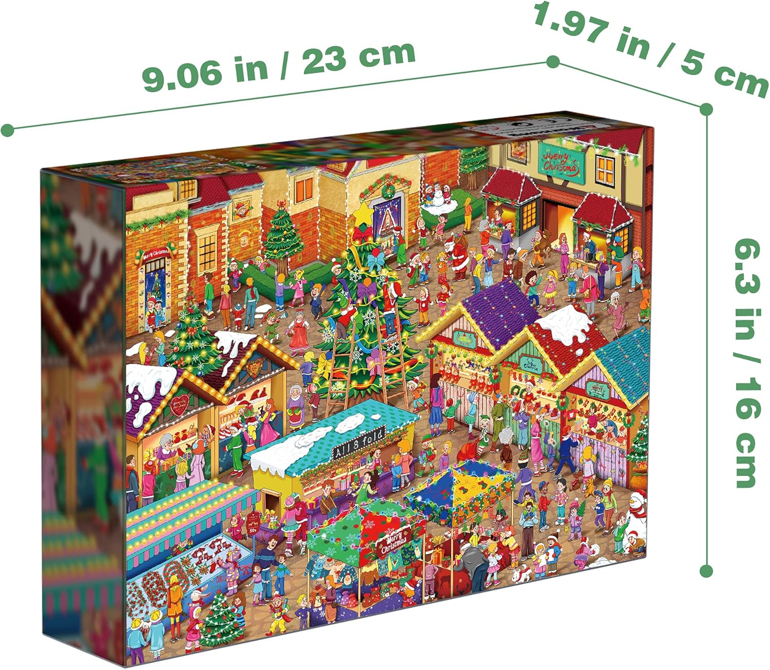 Becko Jigsaw Puzzle 500 Piece Christmas Fair