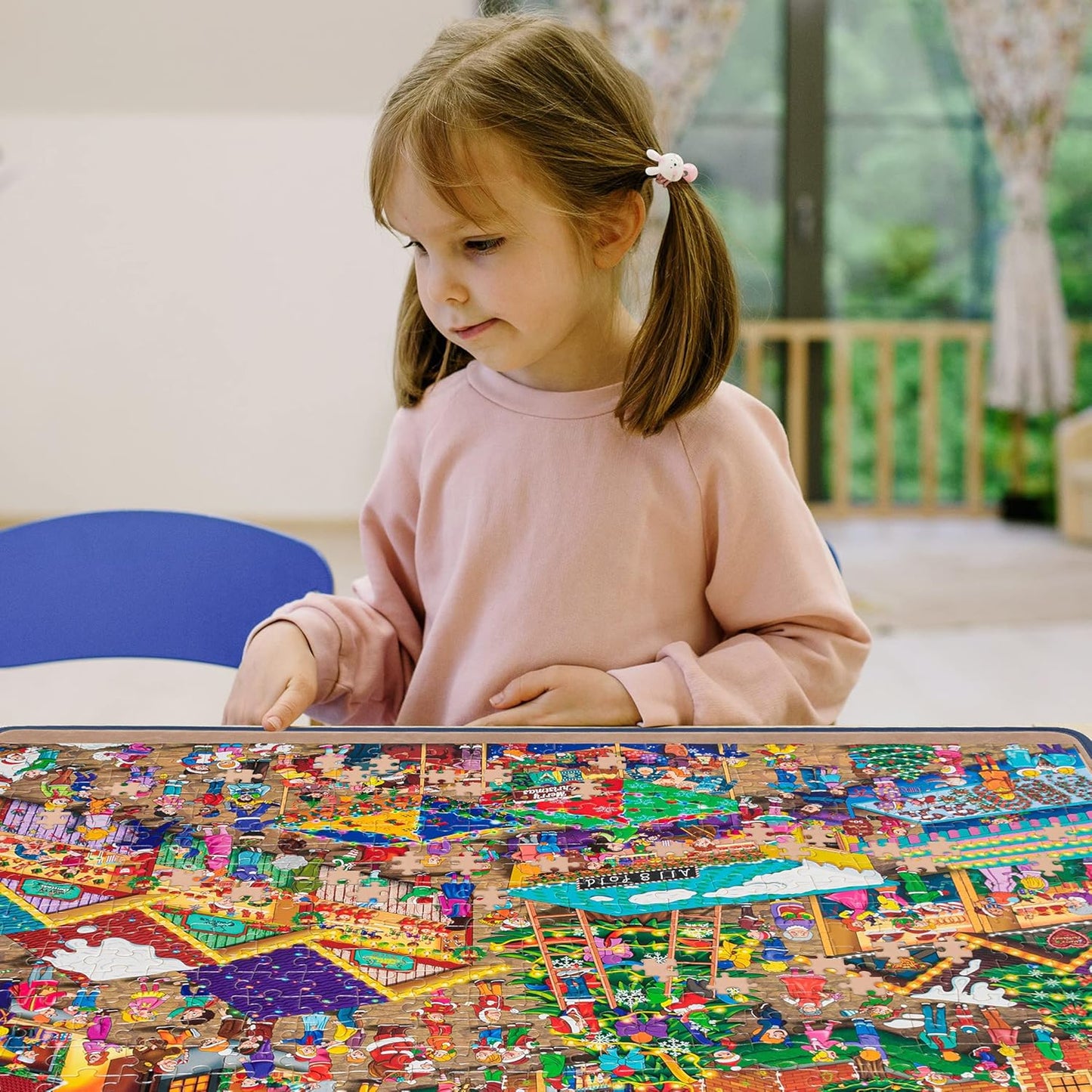 BECKO JIGSAW PUZZLE 500 PIECE CHRISTMAS FAIR - baby enRoute