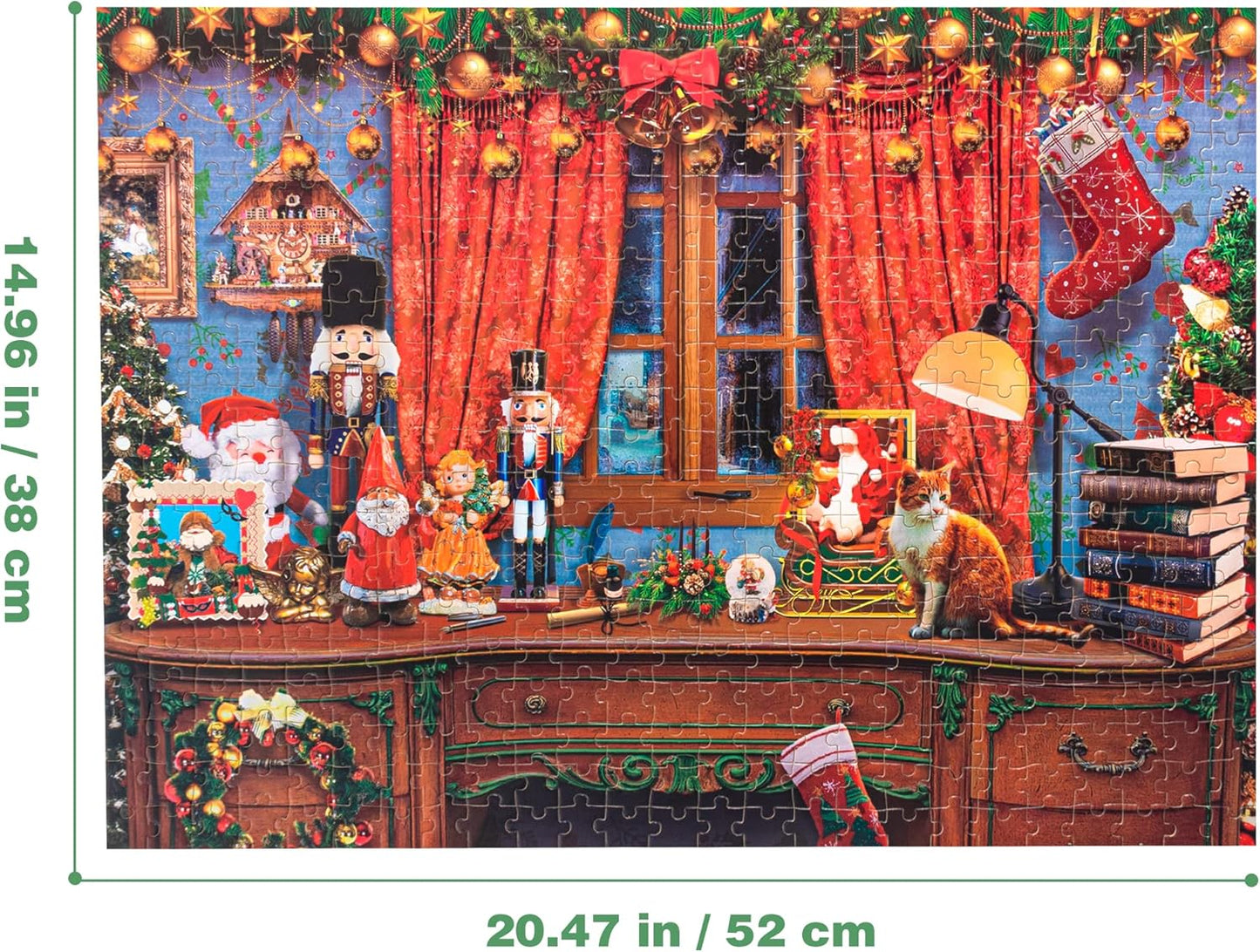 BECKO JIGSAW PUZZLE 500 PIECE CHRISTMAS NUTCRAKER - baby enRoute