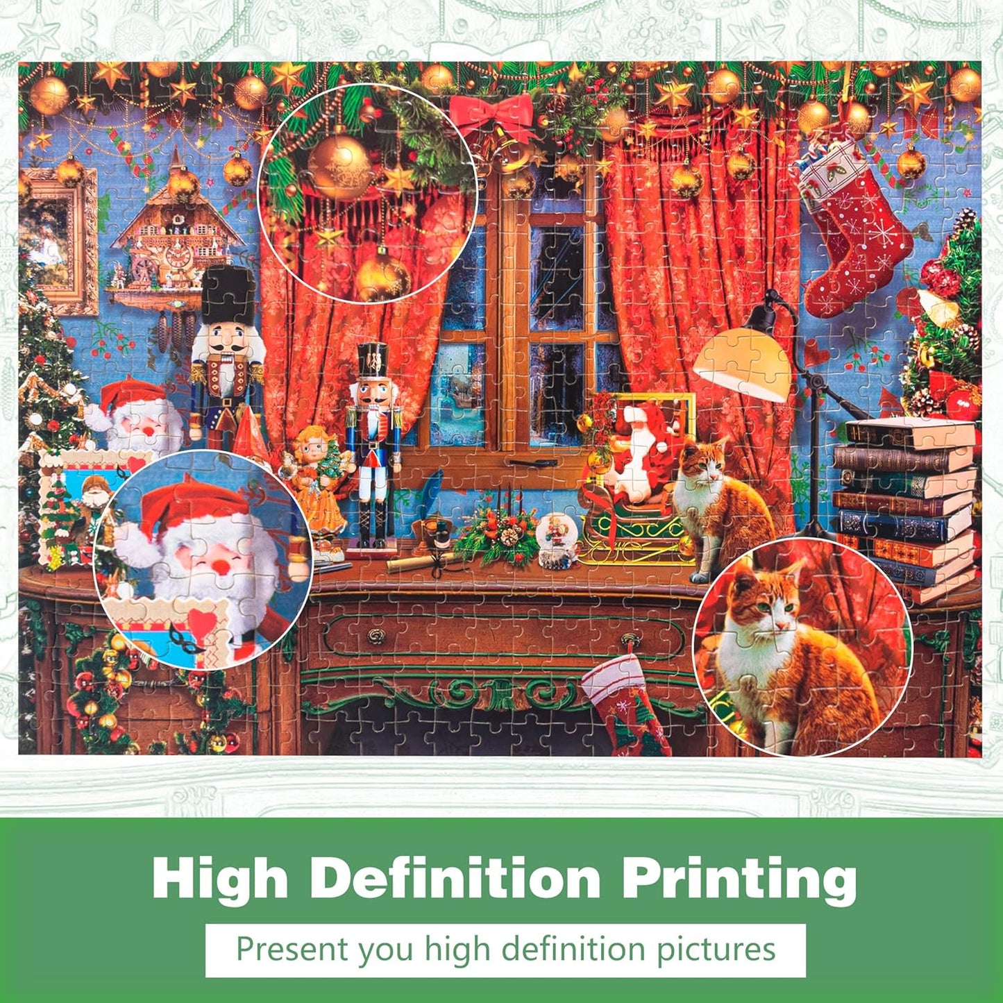 BECKO JIGSAW PUZZLE 500 PIECE CHRISTMAS NUTCRAKER - baby enRoute