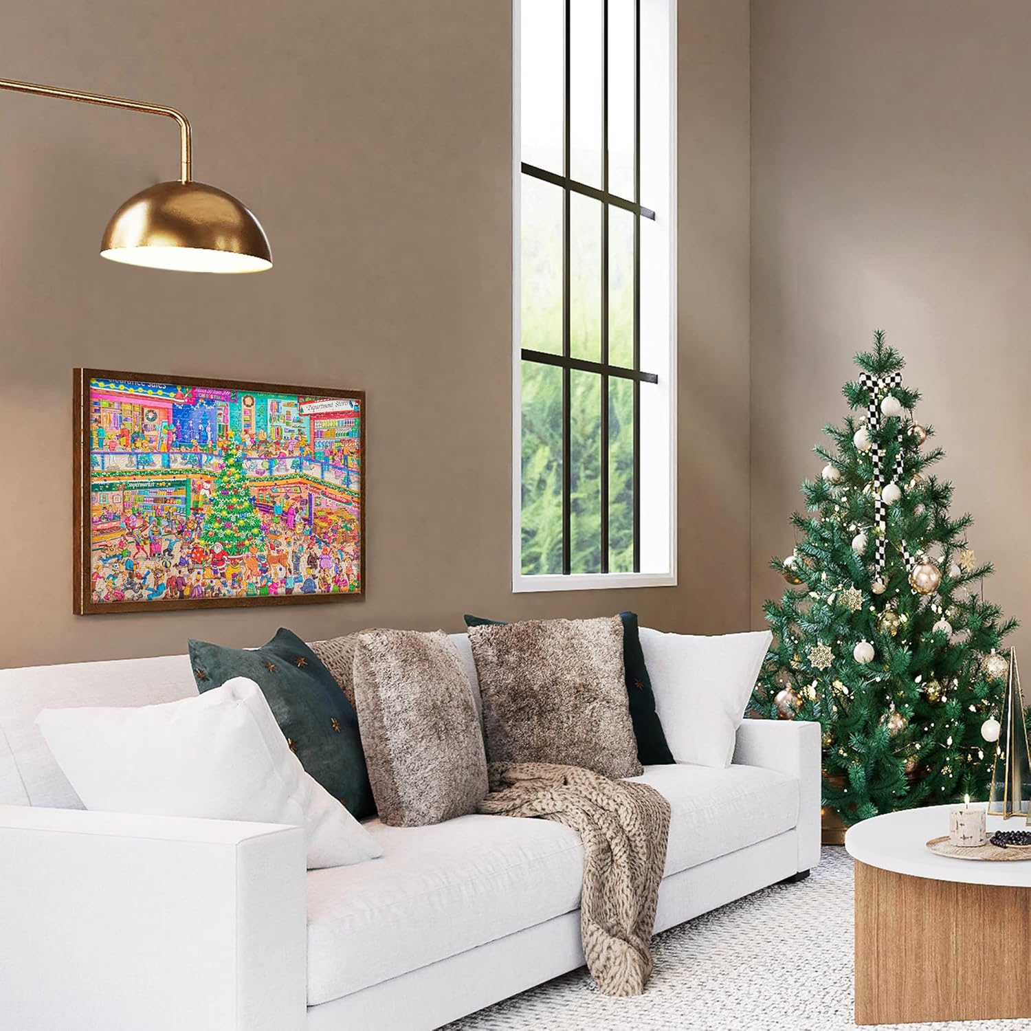 Becko Jigsaw Puzzle 500 Piece Christmas Supermarket