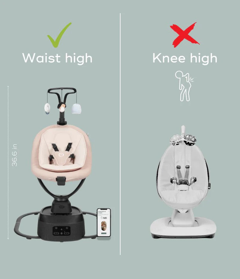 Babymoov Baby Swing Swoon Evolution Connect Mocca