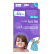Babyworks Disposable Scented Diaper Bags 50pk