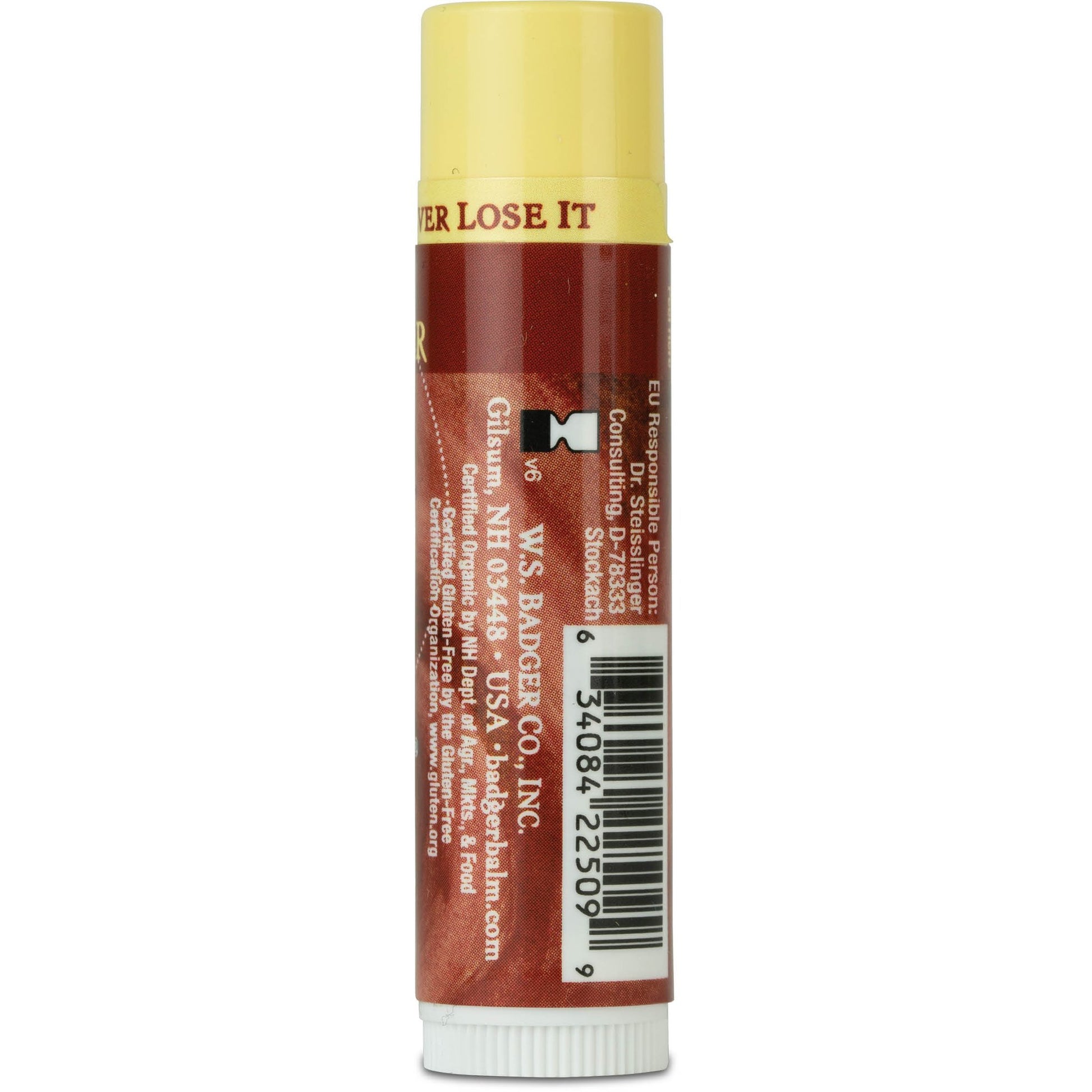 Badger Organic Vanilla Madagascar Lip Balm 4.2G