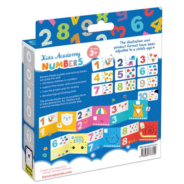 Banana Panda Kids Academy Activity Set: Numbers 3+