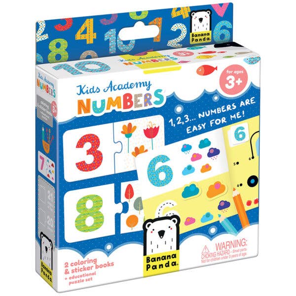 Banana Panda Kids Academy Activity Set: Numbers 3+
