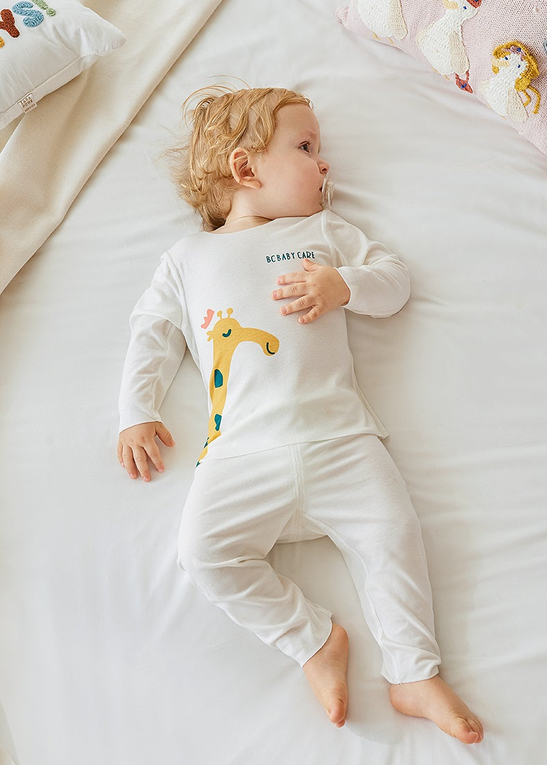 BC BABYCARE MODAL SLEEPSUIT CREAM