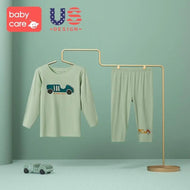 Bc Babycare Modal Sleepsuit Green