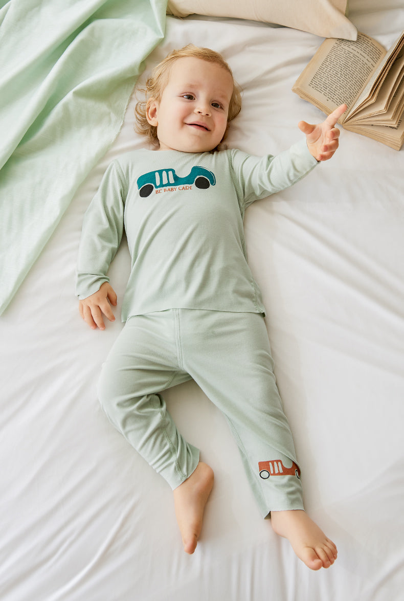 BC BABYCARE MODAL SLEEPSUIT GREEN