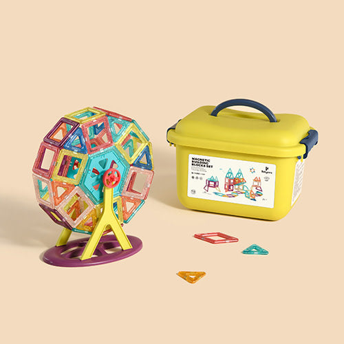 BC BABYCARE MAGNETIC BUILDING BLOCKS SET