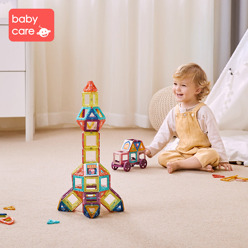 BC BABYCARE MAGNETIC BUILDING BLOCKS SET - baby enRoute