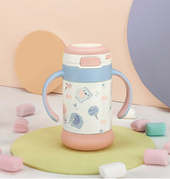 BC BABYCARE KIDS INSULATED STRAW BOTTLE WITH SAKURA