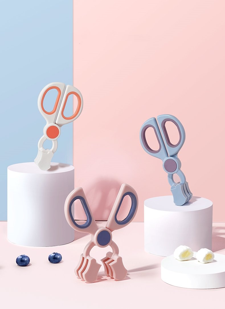 BC BABYCARE MULTIFUNCTION FOOD SCISSORS