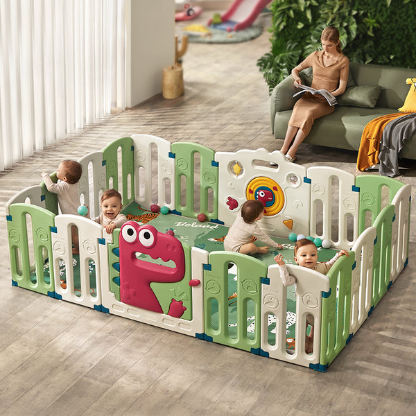 BC BABYCARE DINO BARRON PLAYPEN - baby enRoute