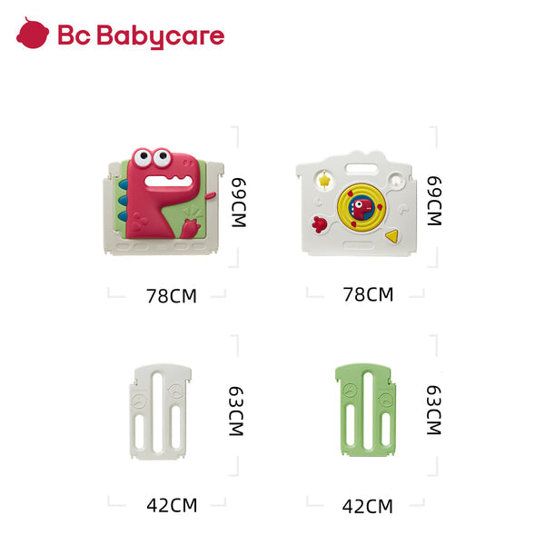 Bc Babycare Dino Barron Playpen