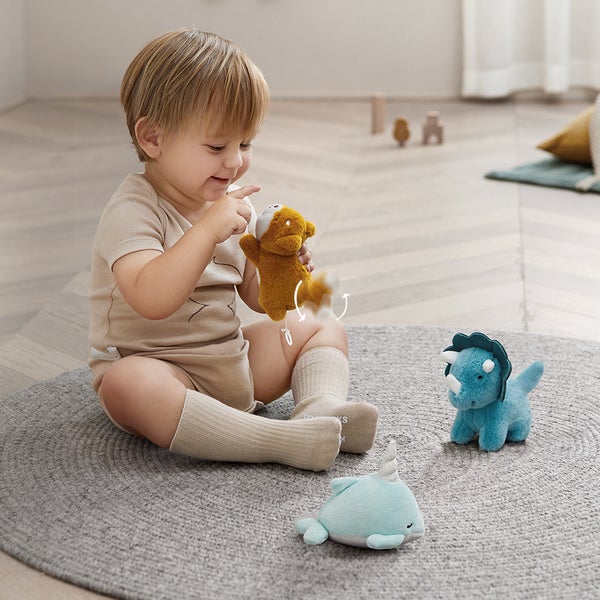 BC BABYCARE PULL&RUN SOOTHING TOY WHALE - baby enRoute