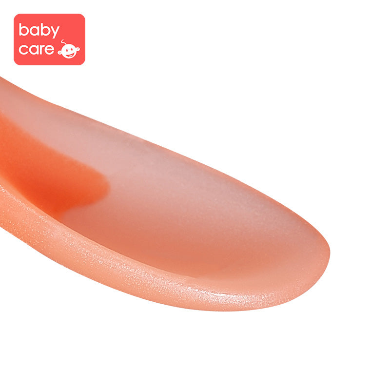 BC BABYCARE SILICONE SPOON SET 2PCS (6M+)