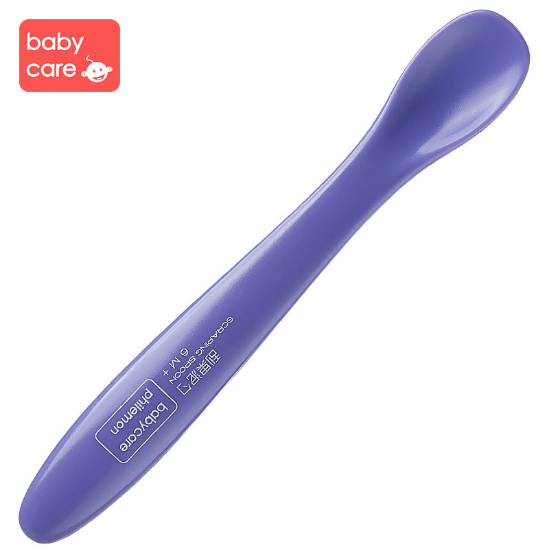 BC BABYCARE SILICONE SPOON SET 2PCS (6M+)