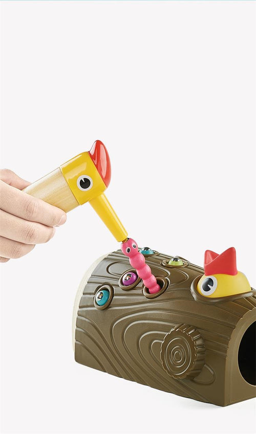 BC BABYCARE WOODPECKER CATCHING & FEEDING TOY SET - baby enRoute