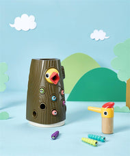 Bc Babycare Woodpecker Catching & Feeding Toy Set